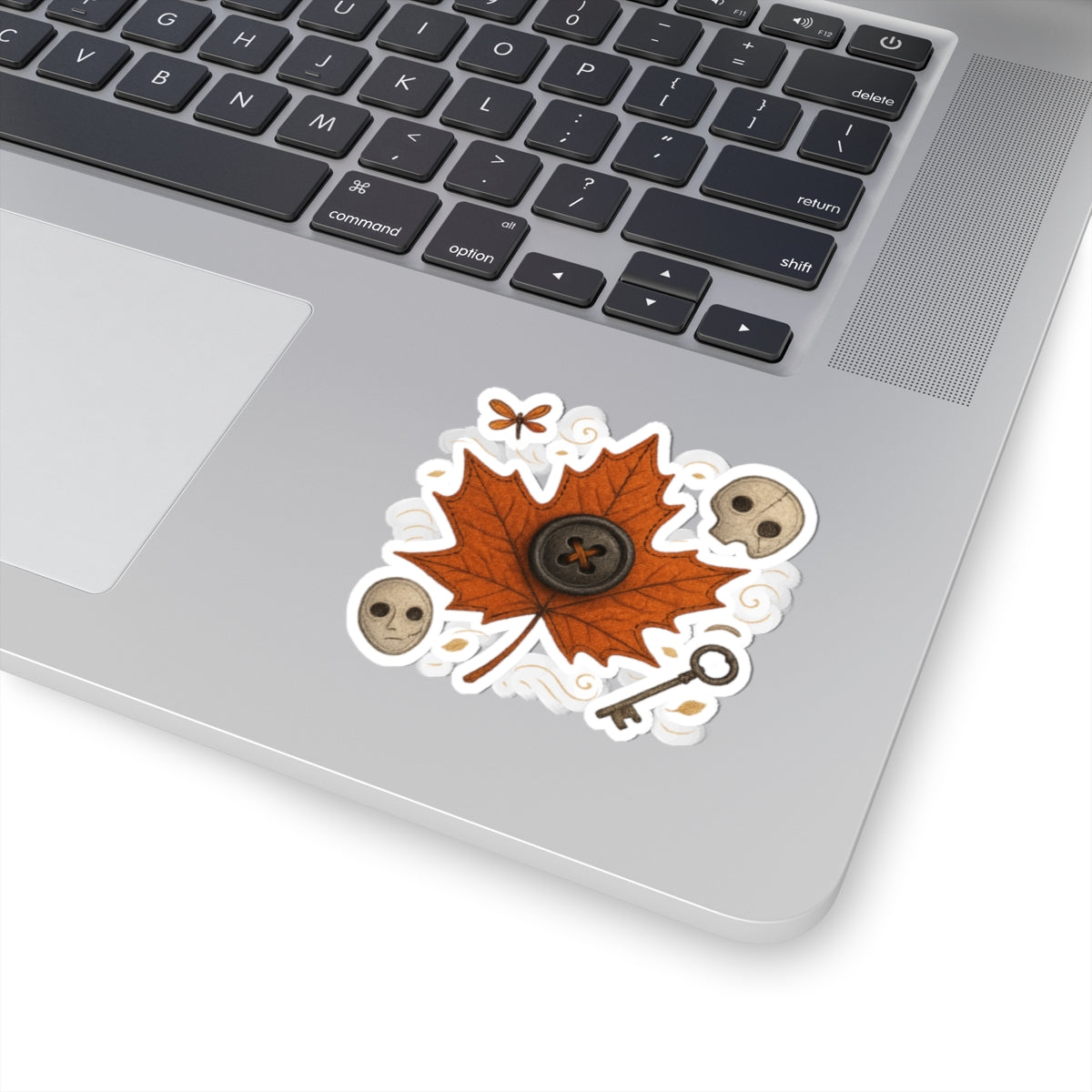 Autumn Vibes Kiss-Cut Stickers | Fall Decor, Halloween Decor, Laptop Stickers, Pumpkin Spice, Leaf Stickers
