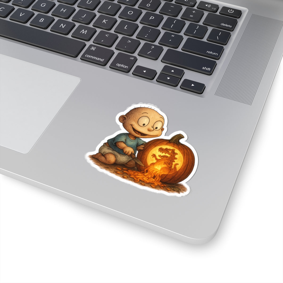 Pumpkin Carving Kiss-Cut Stickers, Cute Halloween Decor, Fall Favorites, Kids Stickers, Fun Pumpkin Stickers