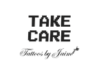 Stylish 'Take Care' Kiss-Cut Stickers for Self-Care Lovers, Laptop Decor, Journals, Gifts, Planner Accessories