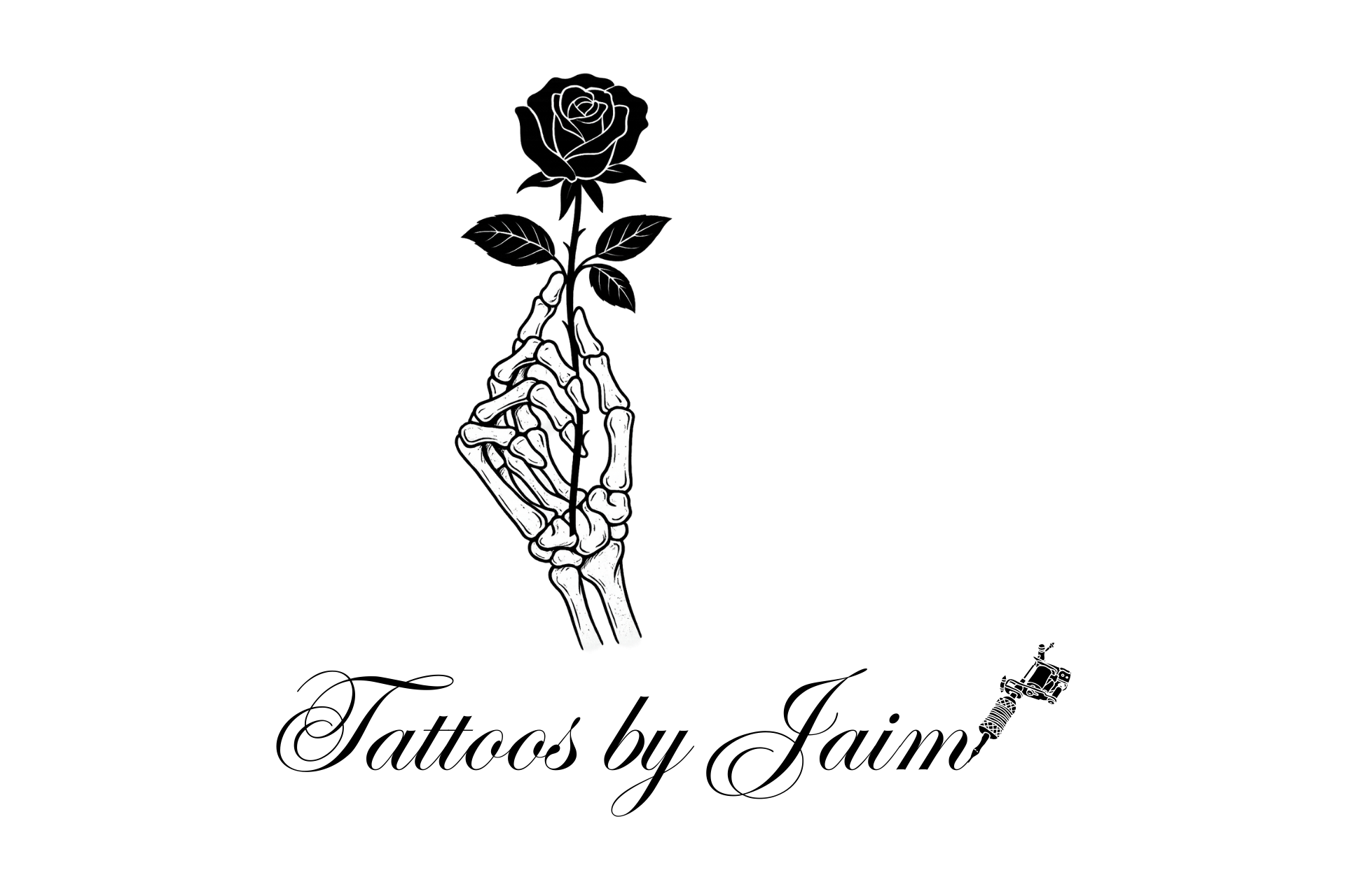 Skeleton Hand Holding a Rose Kiss-Cut Stickers | Dark Floral Decor, Laptop Stickers, Aesthetic Gifts, Indie Art, Home Decor