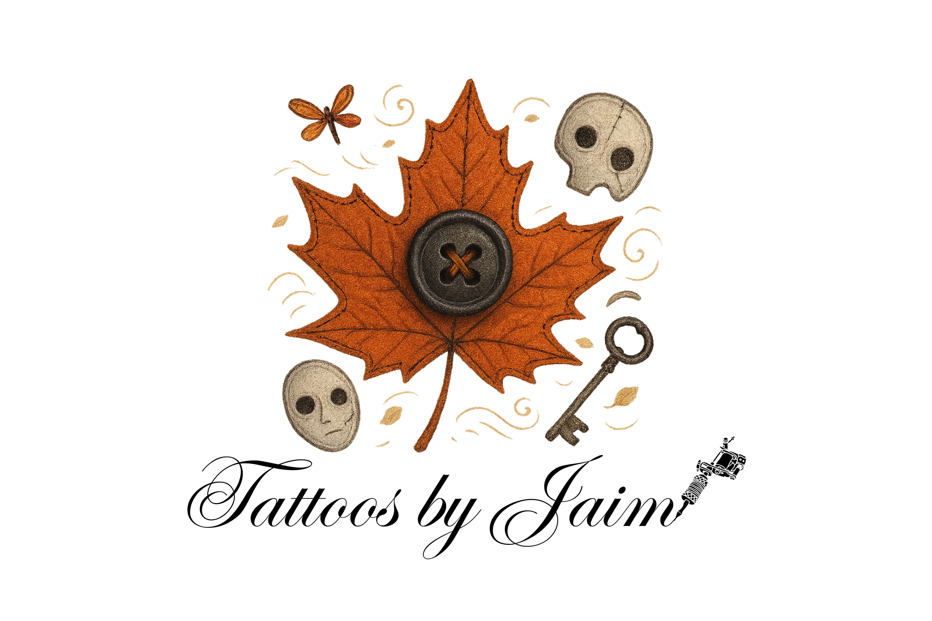 Autumn Vibes Kiss-Cut Stickers | Fall Decor, Halloween Decor, Laptop Stickers, Pumpkin Spice, Leaf Stickers