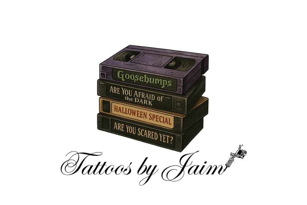 Goosebumps VHS Stickers, Nostalgic Horror Decor, Halloween Party Favors, Kids Gift, Book Lover's Stickers