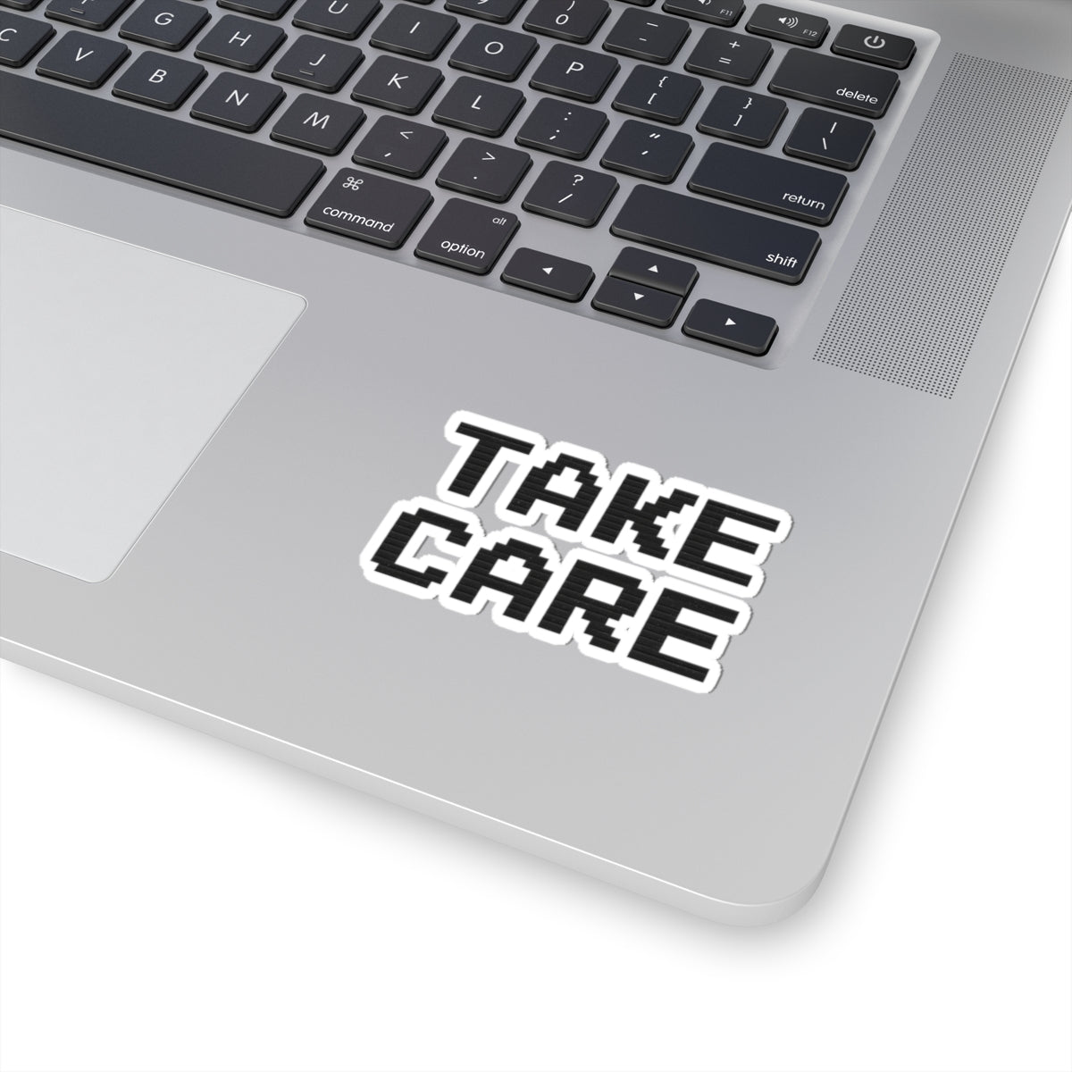 Stylish 'Take Care' Kiss-Cut Stickers for Self-Care Lovers, Laptop Decor, Journals, Gifts, Planner Accessories