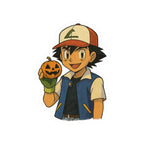 Halloween Anime Kiss-Cut Stickers - Cute Character Decals for Laptops, Water Bottles, Journals, Party Favors